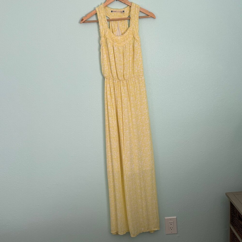 Chelsea & Violet Yellow Maxi Dress‎ Size XS